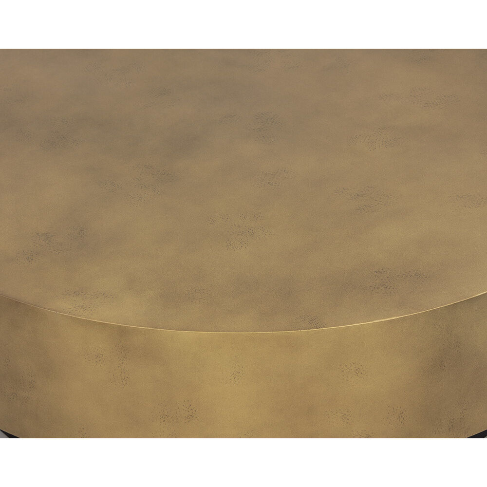 Bernaby 43.5 X 13.75 inch Antique Brass Coffee Table